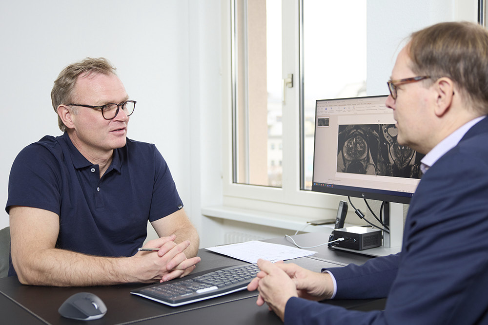 Patientengespräch Dr. Möltgen Urologie Aarau